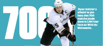 Un 700ème match en NHL pour Ryan Getzlaf