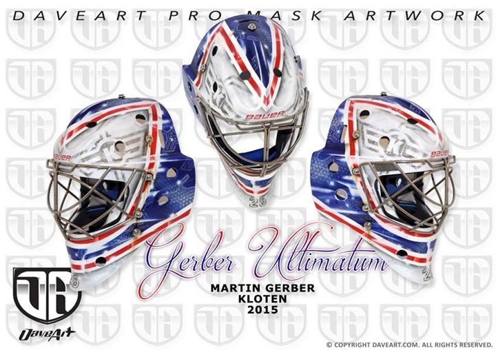 Le nouveau masque de Martin Gerber