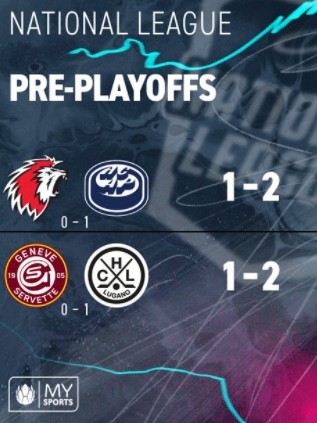 Das Interview nach dem Spiel mit Chris McSorley, Jeff Tomlinson, Raphael Kuonen und Anssi Salmela