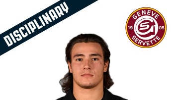 Un match de suspension et une amende contre Enzo Guebey du Genève-Servette HC