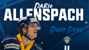 Zoug confirme le contrat avec Dario Allenspach