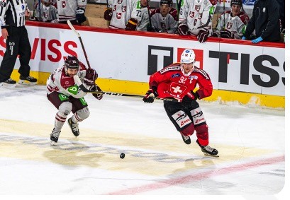 Gaëtan Haas für Swiss Ice Hockey Games nachnominiert