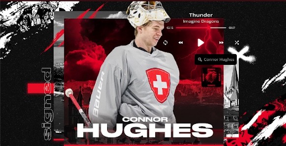 Connor Hughes a signé à Lausanne