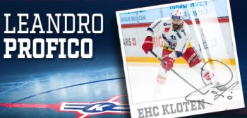 Kloten signe Leandro Profico