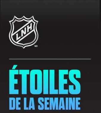 Les trois étoiles de la semaine en NHL