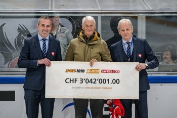 Trois millions pour la relève du hockey sur glace suisse