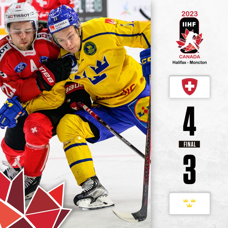 Attilio Biasca offre une nouvelle victoire à la Suisse, face à la Suède