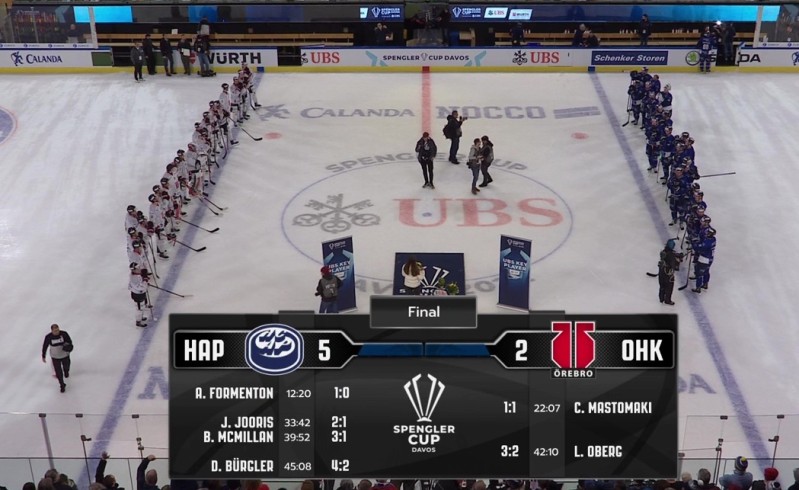 Spengler Cup: Idealer Start für Ambri und seine Fans