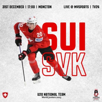 Formation des équipes pour le match Suisse vs Slovaquie