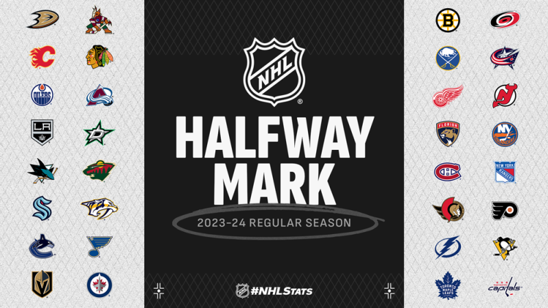 Quelques chiffres à cette mi-saison de NHL