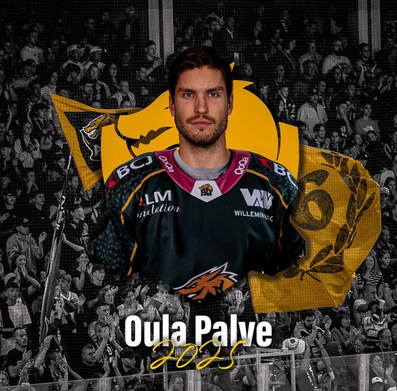 Ajoie bestätigt die Verpflichtung von Oula Palve