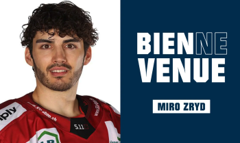 Le HC Bienne confirme la venue de Miro Zryd