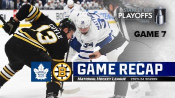 Les Bruins éliminent les Leafs en prolongation