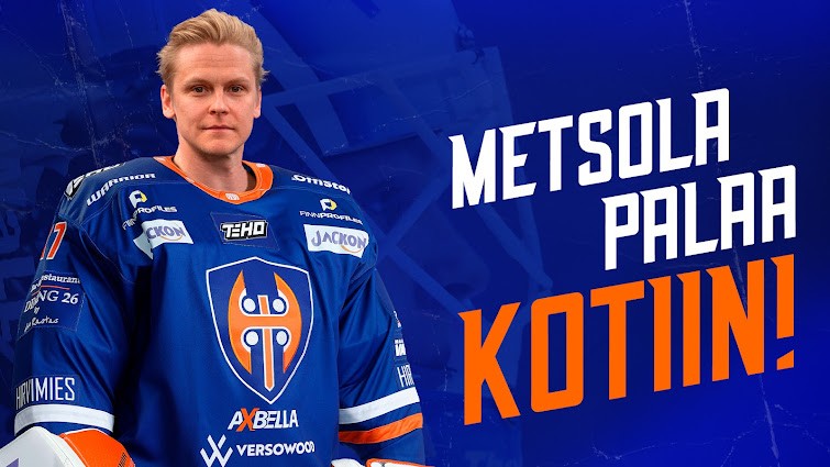 Juha Metsola s'engage en Finlande