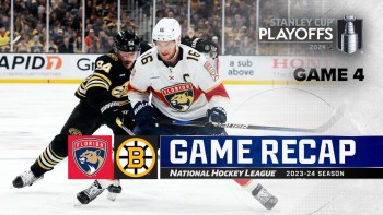 Les Panthers ont trois pucks de match face aux Bruins