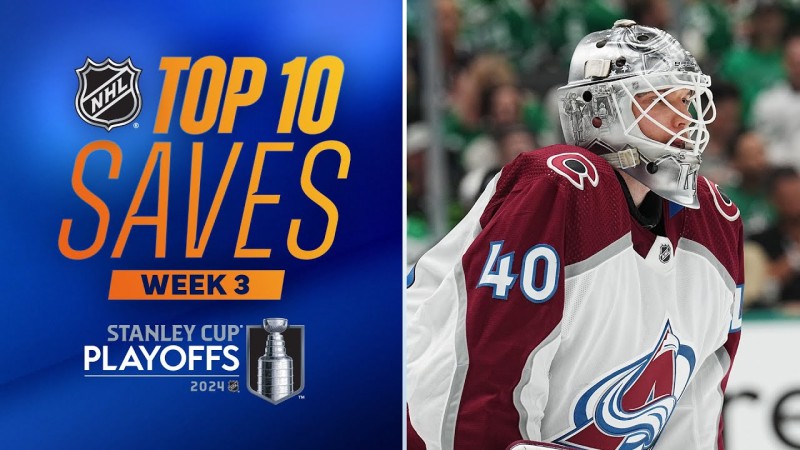 Top 10 des plus beaux arrêts de la dernière semaine de NHL