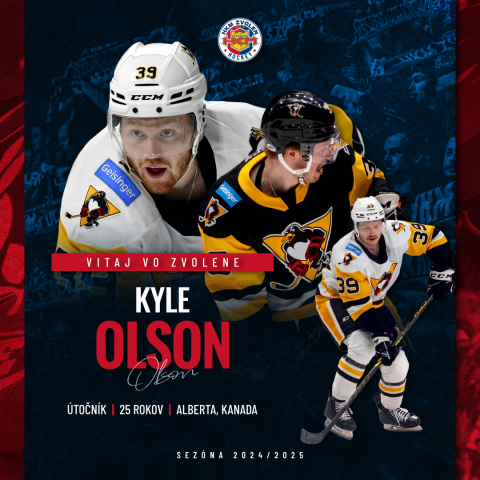 Kyle Olson jouera en Slovaquie