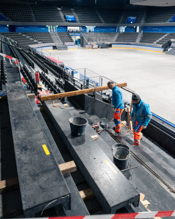 Une capacité augmentée pour la Bossard Arena