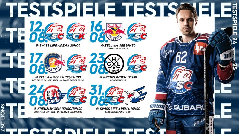 Le calendrier de préparation du champion en titre