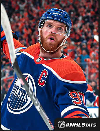 Une grosse salve de chiffres autour de Connor McDavid avant la finale de la Coupe Stanley