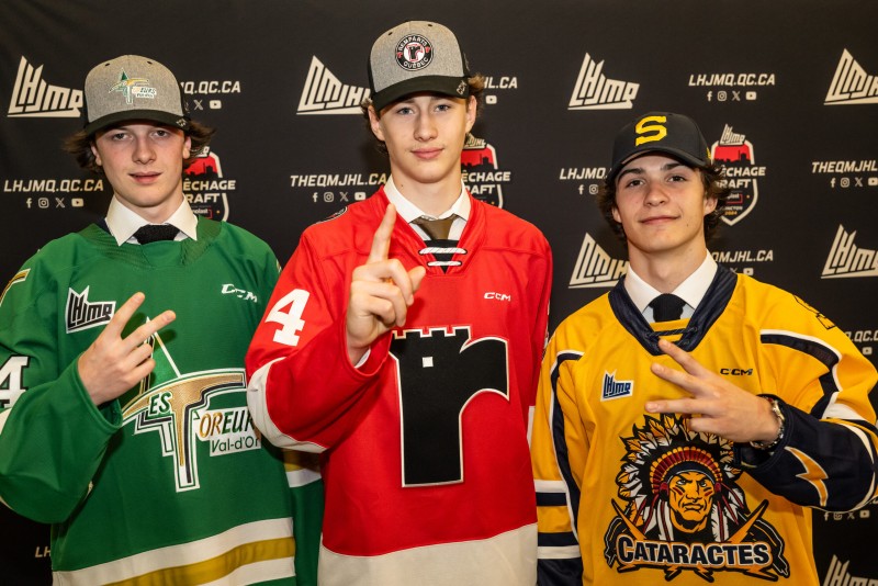 Un premier choix historique en LHJMQ