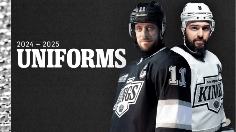 Les LA Kings présentent officiellement leurs nouveaux maillots domicile et extérieur