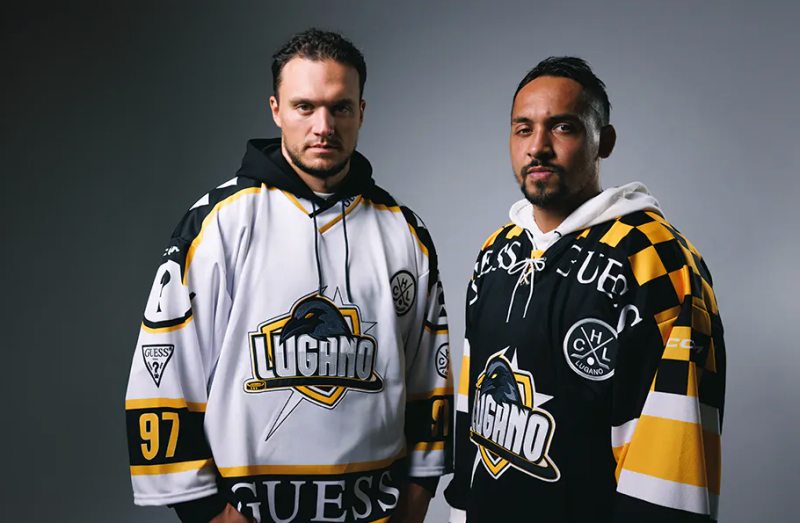 Les traditionnels maillots de pré-saison du Hockey Club Lugano