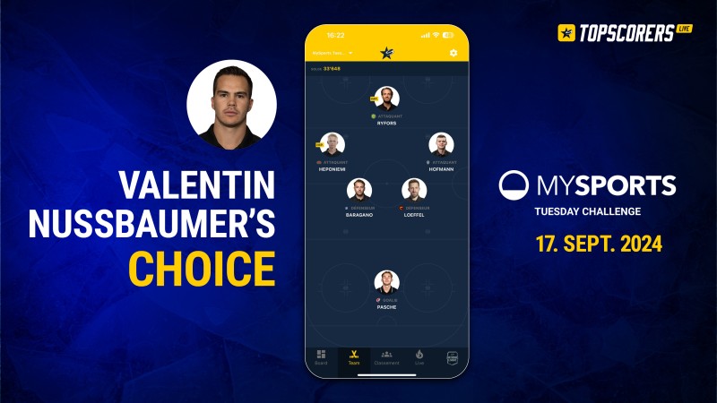 Topscorers Manager : Nussbaumer’s Choice