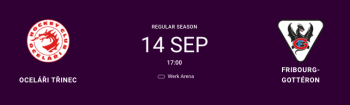 CHL: Freiburg mit stark reduziertem Kader gegen Trinec