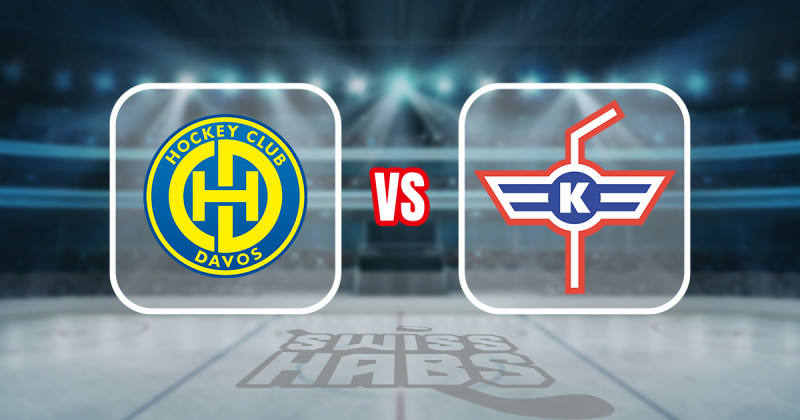 Teamaufstellung und nicht verfügbare Spieler für das Spiel Davos vs. Kloten