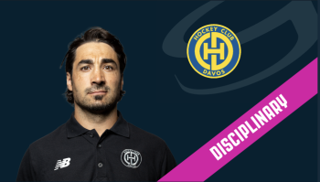 Deux matchs de suspension et une amende contre Andres Ambühl