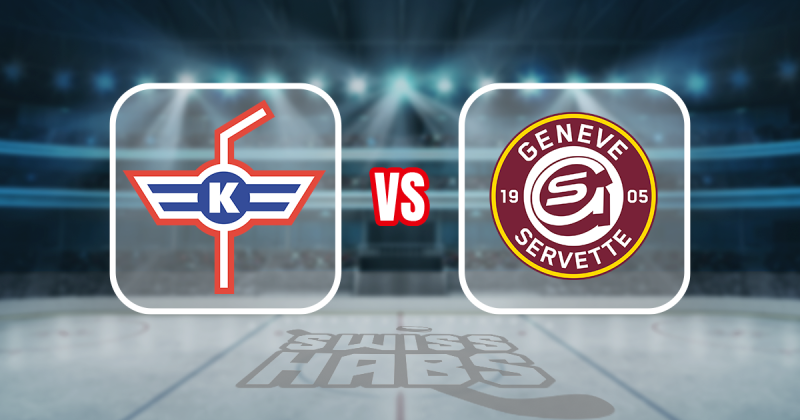 Teamaufstellung und nicht verfügbare Spieler für das Spiel Kloten vs. Genf