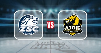 Teamaufstellung und nicht verfügbare Spieler für das Spiel Zürich vs Ajoie