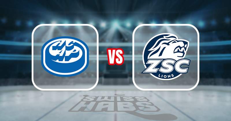 Teamaufstellung und nicht verfügbare Spieler für das Spiel Ambri vs. Zürich