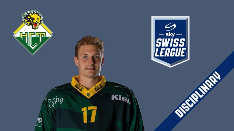 Vorsorgliche Sperre und Verfahrenseröffnung gegen Cédric Hächler