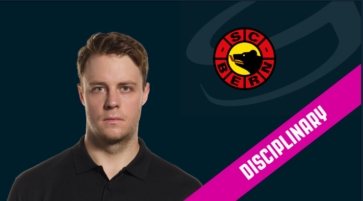 Pénalité rétroactive de méconduite pour le match contre Simon Kindschi