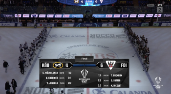 Coupe Spengler : Fribourg domine Karpät