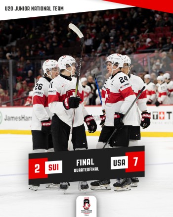 Les trois meilleurs joueurs suisses des Mondiaux U20