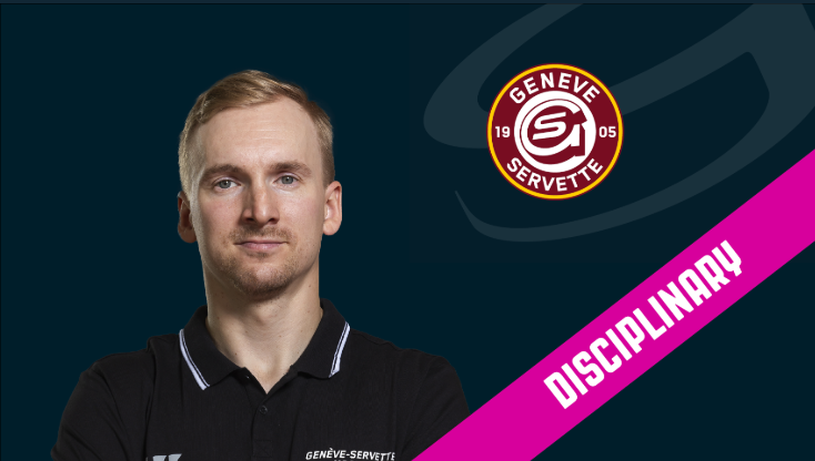 Cinq matchs de suspension et une amende contre Sakari Manninen