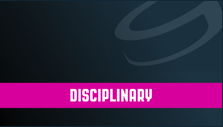 Pénalité rétroactive de méconduite pour le match contre Inaki Baragano