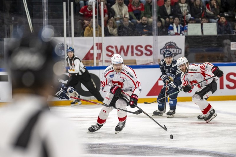La sélection suisse pour l'Euro Hockey Tour, avec deux néophytes