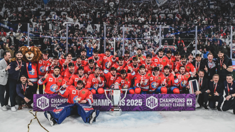 Quatre équipes suisses prendront part à la prochaine Champions Hockey League