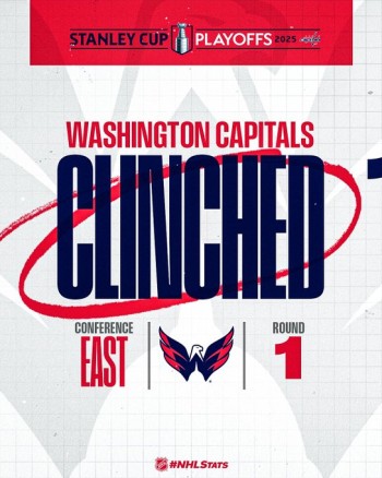 Les Capitals sont la première équipe à se qualifier pour les séries éliminatoires, les Blackhawks la première éliminée