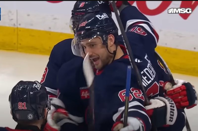 15e but pour Nino Niederreiter, des assists pour Kevin Fiala et Philipp Kurashev