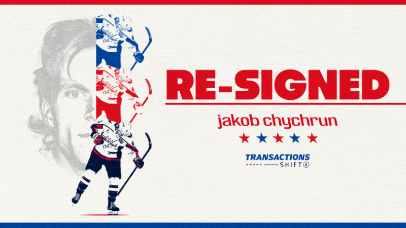 Un gros contrat pour Jakob Chychrun