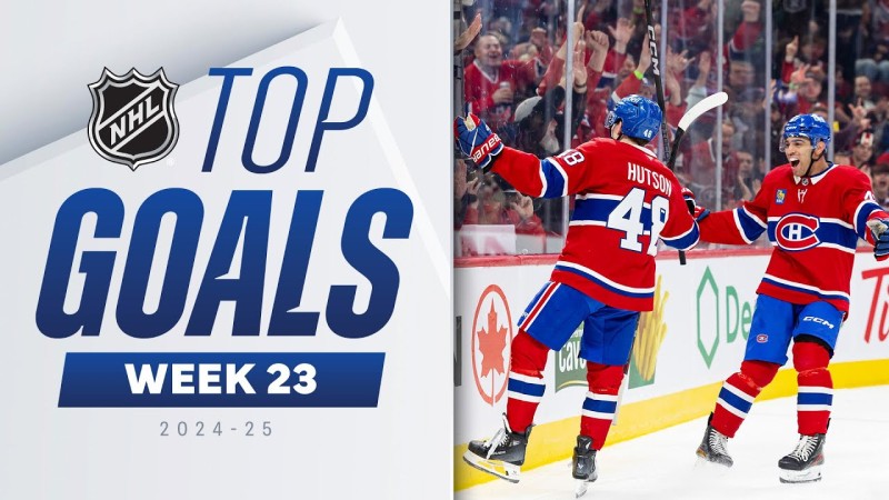 Les plus beaux buts de la semaine écoulée en NHL