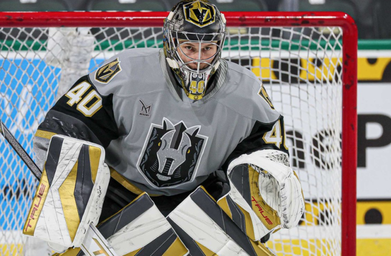 Akira Schmid rappelé par les Golden Knights