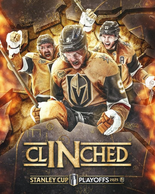 Les Golden Knights se qualifient pour les play-offs pour la septième fois en huit saisons