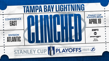 Janis Moser et le Lightning en play-offs