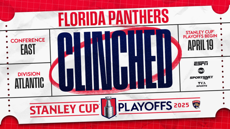 Les Panthers qualifiés pour les play-offs